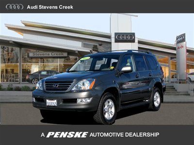 Clean 2007 lexus gx470 navigation moonroof leather dvd awd alloy wheel