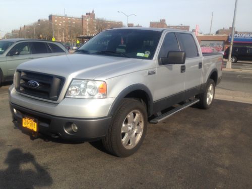 06 f150 fx4 4x4 supercrew cab leather 5.4 v8 bedliner keyless entry fully loaded