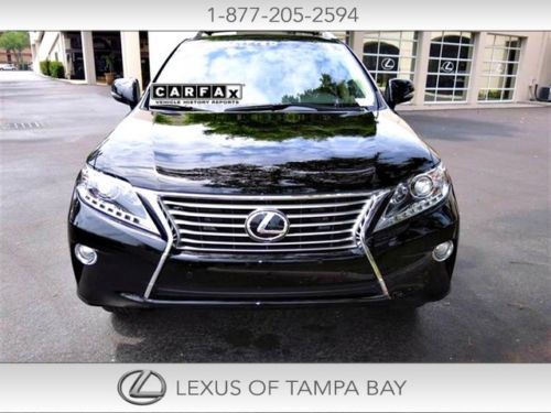 Lexus rx 350 15k mi certified navi rear cam fwd heated leather sunroof key less