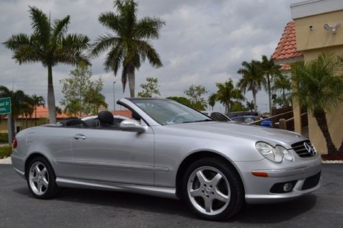 Clk500 florida convertible bose cd changer just serviced leather 88k clk clk320