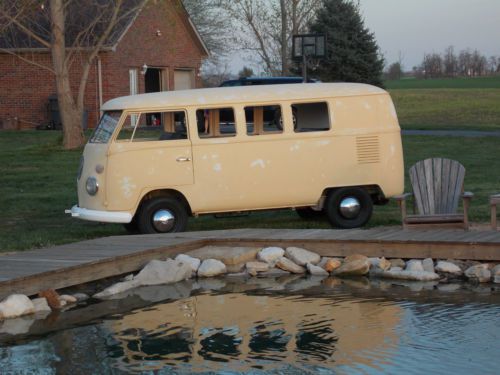 1966 vw bus volkswagen camper split window transporter microbus love bus van