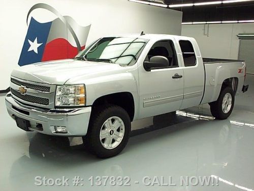 2012 chevy silverado lt ext cab z71 4x4 6-passenger 53k texas direct auto