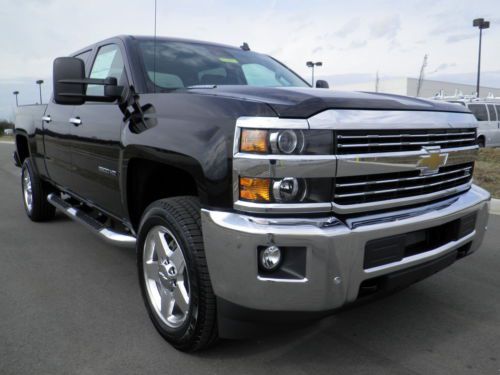 All new 2015 chevrolet silverado hd 2500 4x4 crew cab navigation moonroof 6.6l