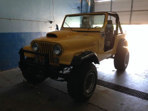 Restored 1978 jeep cj7 cj 7 454 cu. in. engine 4x4