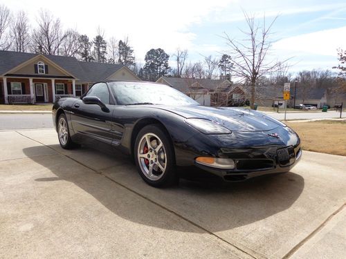 2000 chevrolet corvette supercharged convertible 2-door 5.7l, 6 speed