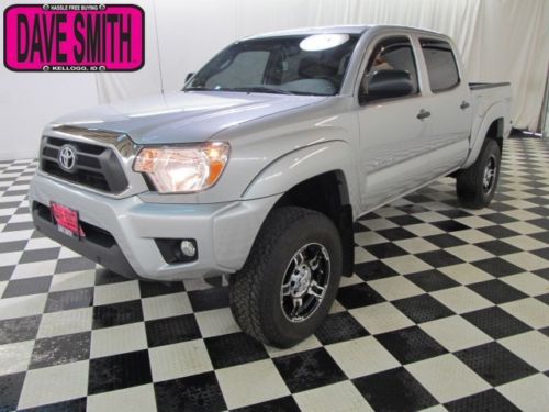 13 toyota tacoma double cab 4x4 auto short box cloth seats bed liner ac cruise