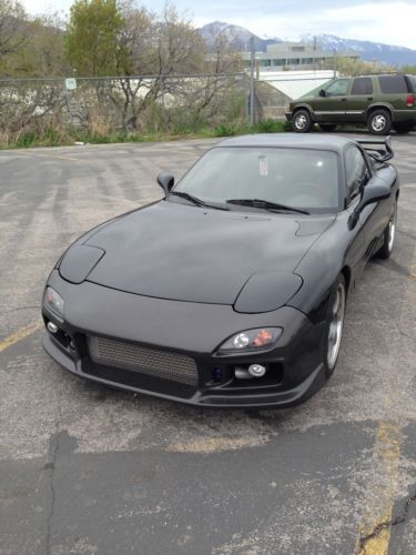 1993 mazda rx-7 base 1.3l single turbo 400hp clear title