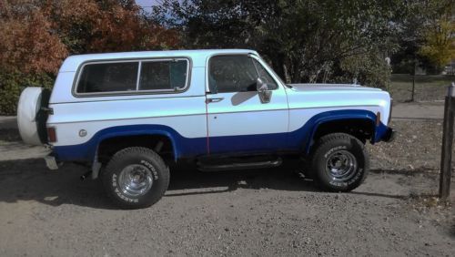 1975 chevy k5 blazer lifted new 350