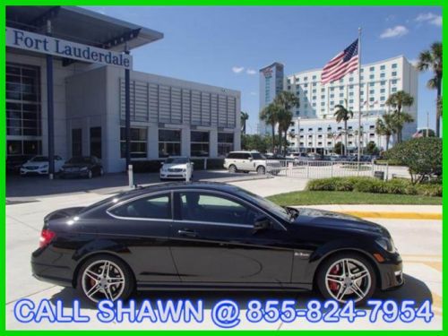2013 c63 coupe amg, only 7,000miles, cpo unlimited mile warranty, panoroof, navi