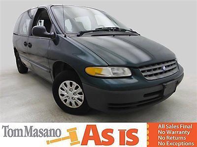1999 plymouth voyager (40359b) ~ absolute sale ~ no reserve ~