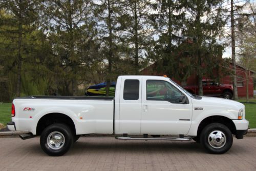 2003 ford f350 xcab drw sport 7.3l diesel 69k original miles 4x4 mint no reserve
