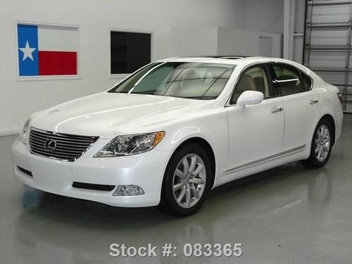 2008 lexus ls460 comfort sunroof nav rear cam only 38k! texas direct auto