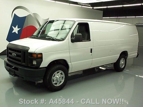 2010 ford e-250 cargo van 5-pass custom shelves 70k mi texas direct auto