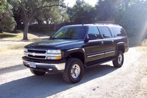 2003 chevy suburban 2500 4x4 lbz duramax diesel conversion