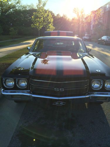 1970 chevrolet chevelle ss hardtop coupe 2-door 502 engine