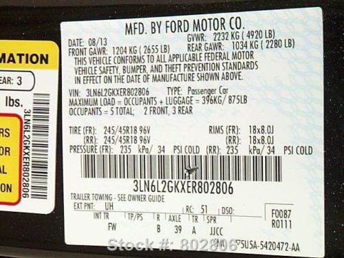 2014 LINCOLN MKZ HEATED LEATHER SYNC 18'' WHEELS 21K MI TEXAS DIRECT AUTO, US $29,480.00, image 11