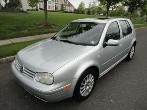 04 vw golf tdi turbo diesel only 72k low miles 5 speed manual sunroof gls model