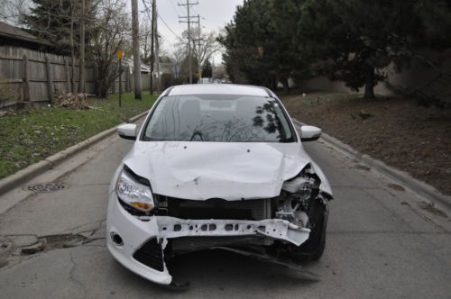 2012 ford focus sel low 40k miles fwd salvage no reserve salvage