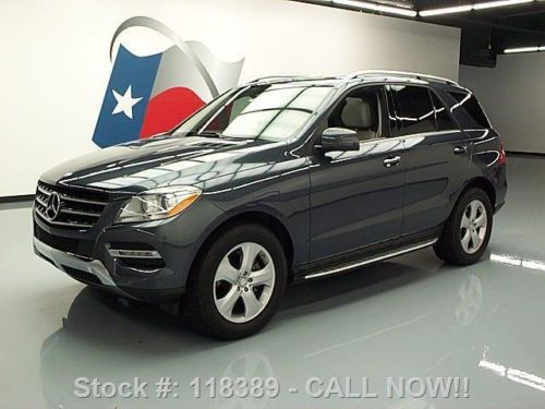 2013 mercedes-benz ml350 sunroof nav heated seats 37k texas direct auto