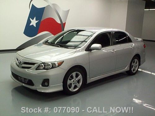 2013 toyota corolla s auto ground effects spoiler 22k texas direct auto