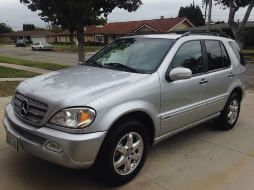 2003 mercedes-benz ml500 base sport utility 4-door 5.0l