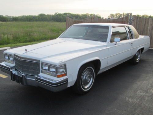 1984 cadillac deville base coupe 2-door