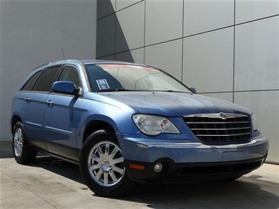 4dr wgn touring awd low miles automatic gasoline 4.0l sohc v6 marine blue pearl