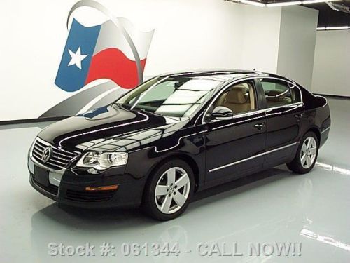 2008 volkswagen passat komfort turbo auto sunroof 56k!! texas direct auto