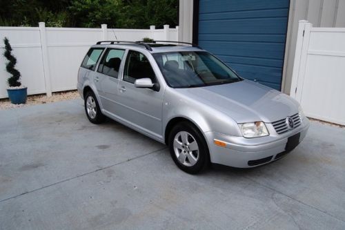 04 vw 1.9 turbo diesel 5 speed manual wagon mk4 sunroof leather man knoxville tn