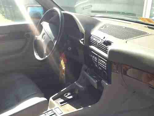 1994 BMW 540i, 129,586 miles, Burgundy, heated seats, rare model, needs tranny, US $1,000.00, image 5