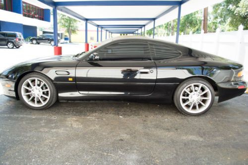 V12 black on black db7 coupe