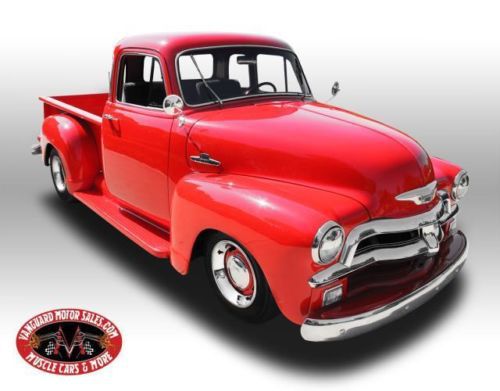 1955 chey pickup a/c ps pb restored street rod 5 window