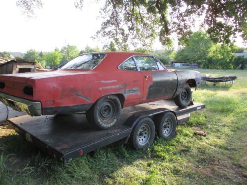 1970 plymouth road runner rolling chassis project car