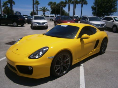 2014 porsche cayman s 3.4l h6 rwd clean carfax l@@k