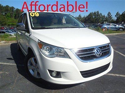 Volkswagen routan sel premium low miles van automatic gasoline 4.0l v6 cyl engin