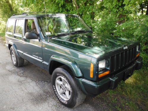1999 jeep cherokee classic 4x4 4door 4liter 6cylinder with air conditioning