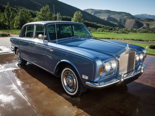 1969 rolls-royce silver shadow lwb - original survivor -  22k miles, spotless,