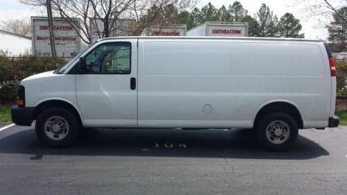 2007 chevrolet express 2500 base extended cargo van 3-door 6.0l