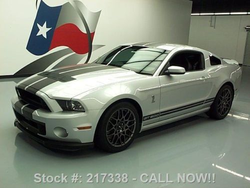 2014 ford mustang shelby gt500 svt cobra 6spd nav 3k mi texas direct auto