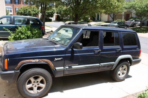 Blue, 4wd, sport