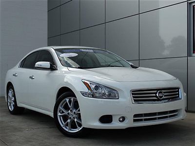 4dr sdn 3.5 sv low miles sedan automatic gasoline 3.5l dohc 24-valve v6 pearl wh