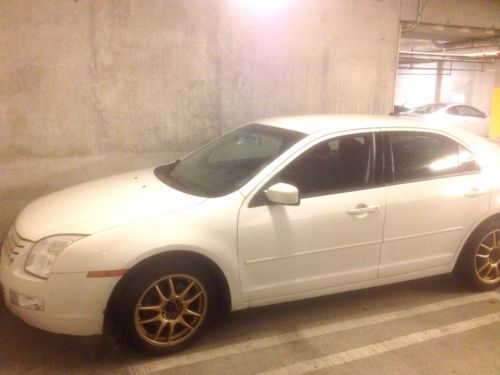 V6, awd 2009 ford fusion svt w/ rear spoiler (clean title)