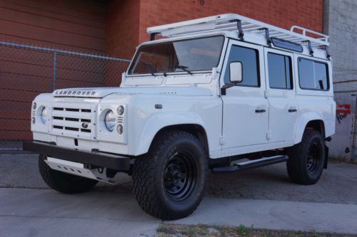 Land rover defender 110 2.5 gasoline left hand drive - simply stunning defender