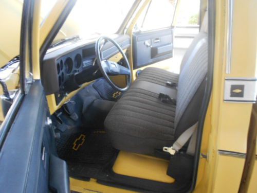 Chevrolet truck c10  custom deluxe 1981 all original straight 6, no reserve sale