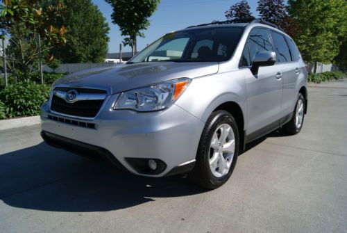 2014 subaru forester 2.5i touring. 7,855 miles. eye sight system. navigation new