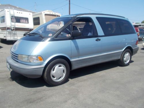 1991 toyota previa, no reserve