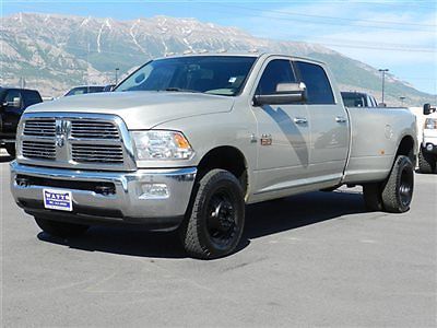 Dodge ram crew cab dually slt 4x4 cummins diesel custom wheels auto tow