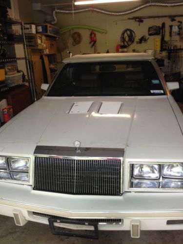 1984 chrysler lebaron convertible 2-door 2.2l turbo