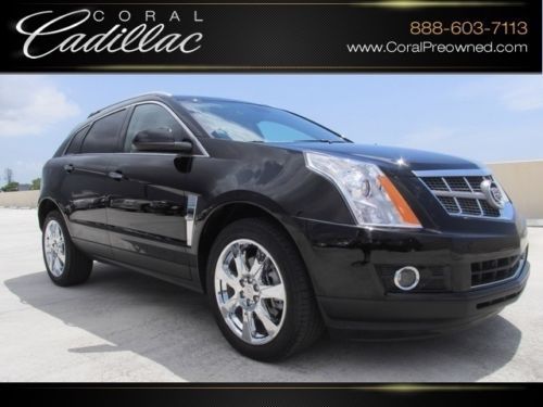 12 cadillac certified warranty navigation heated seats florida 2011 2013 loaded