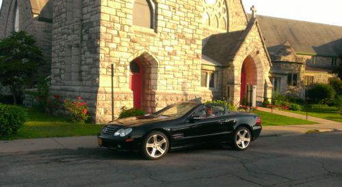 2003 mercedes-benz sl500 convertible 2-door 5.0l roadster  low mileage  clean